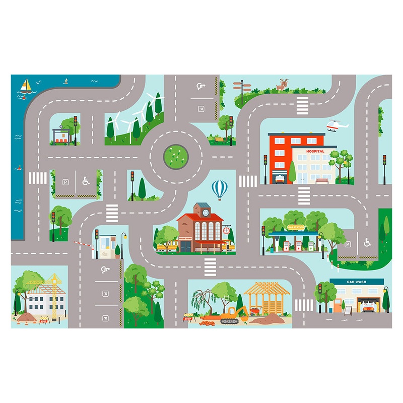 Achoka - Tapis de jeu - Ville