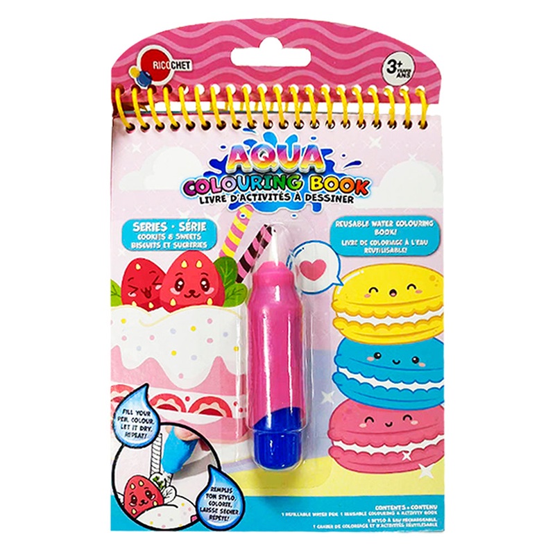 Aqua Coloring Book - Livre d'activits  dessiner