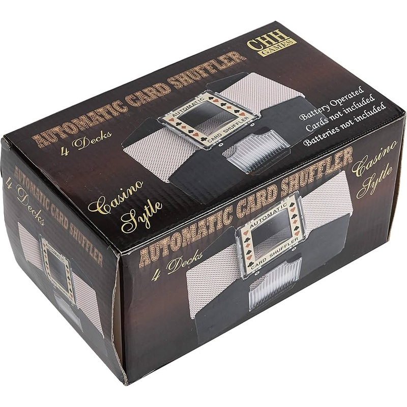 Mlangeur de cartes automatique - 4 paquets