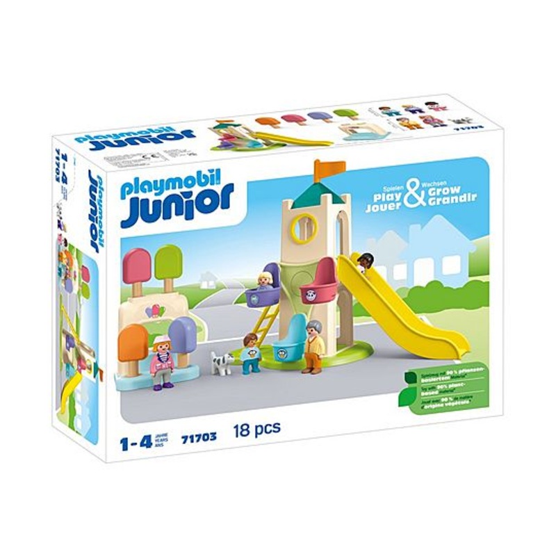 Aire de jeux avec toboggan gant - Junior