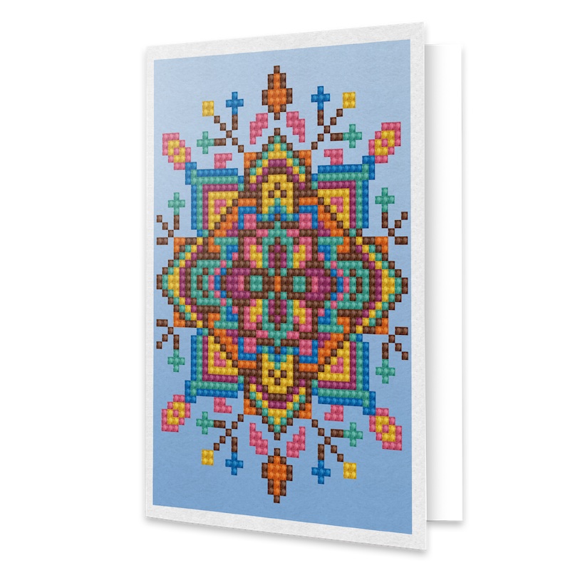 Blue Star - Carte de Souhait