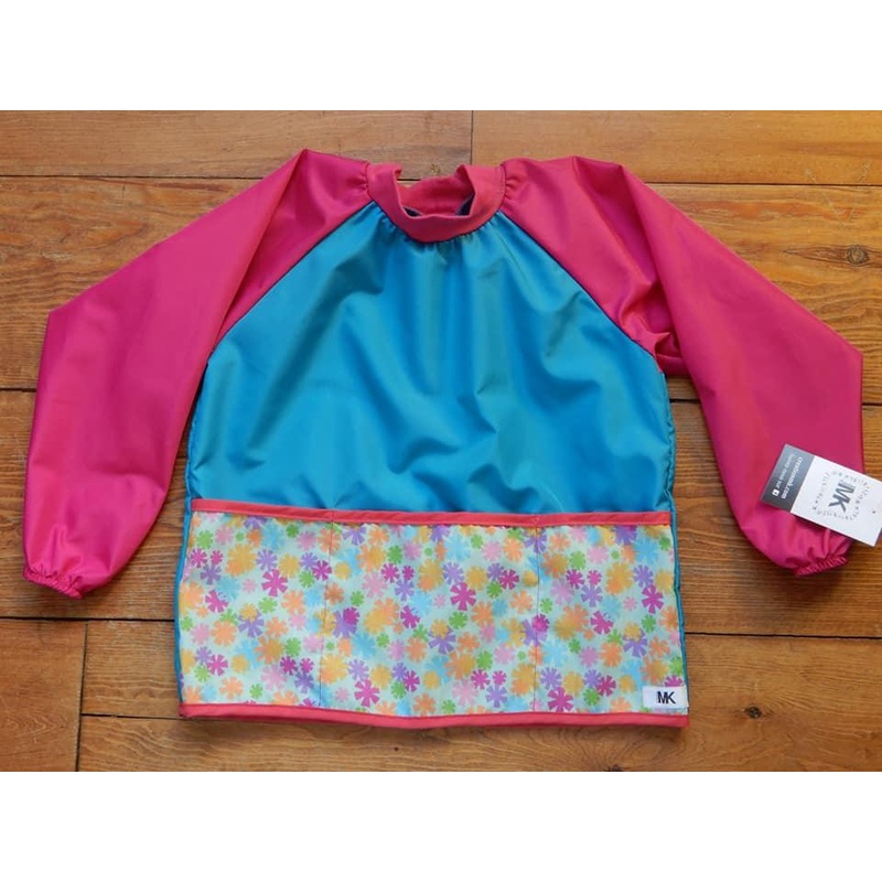 Tablier Fille Fleurs 4 ans