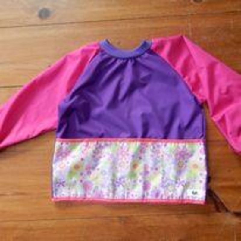 Tablier Fille Fleurs 6 ans