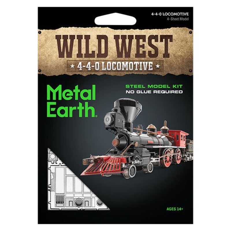 Locomotive 4-4-0 - Wild West