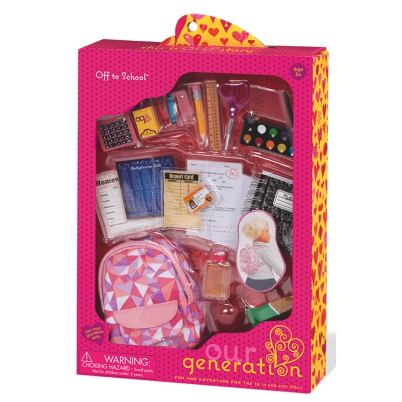 Accessoires d'cole  "Off to School"
