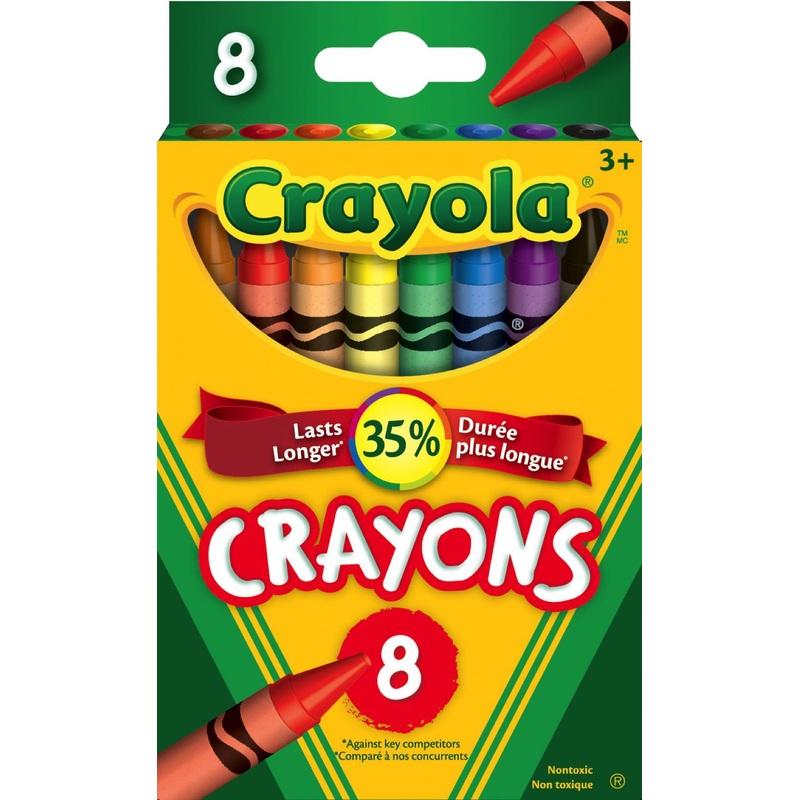Crayons de cire (8)