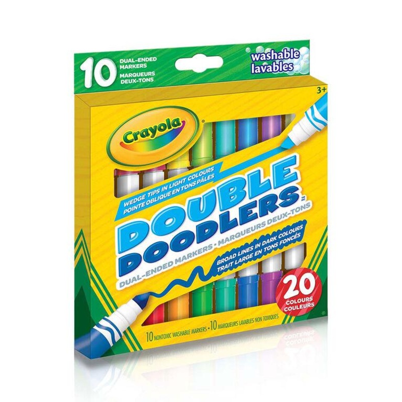 Marqueurs deux-tons - Double Doodlers (10)