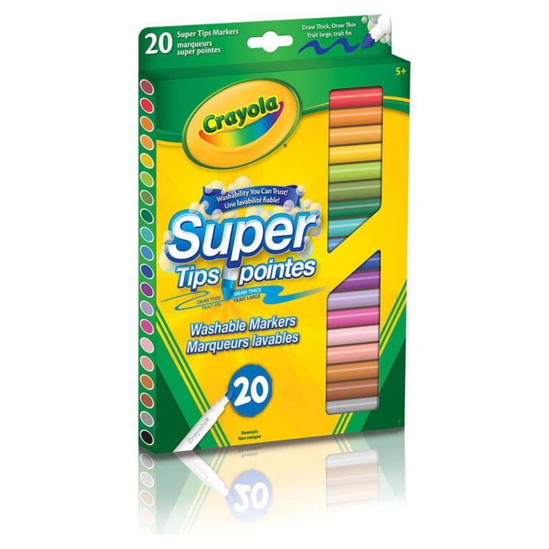 Marqueurs Super-pointes (20)