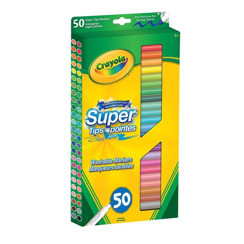 Marqueurs Super-pointes (50)