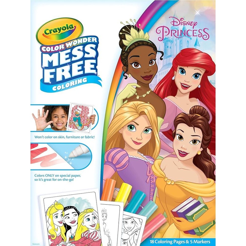 Pages scintillantes - Color Wonder - Princesses