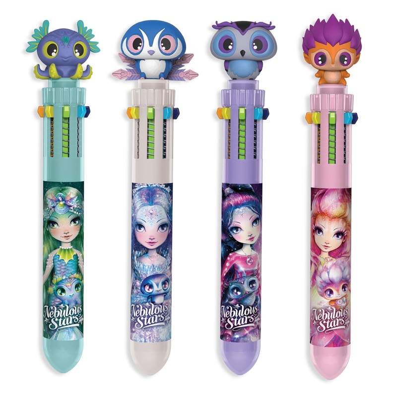 Stylo  billes 10 couleurs - Assortis
