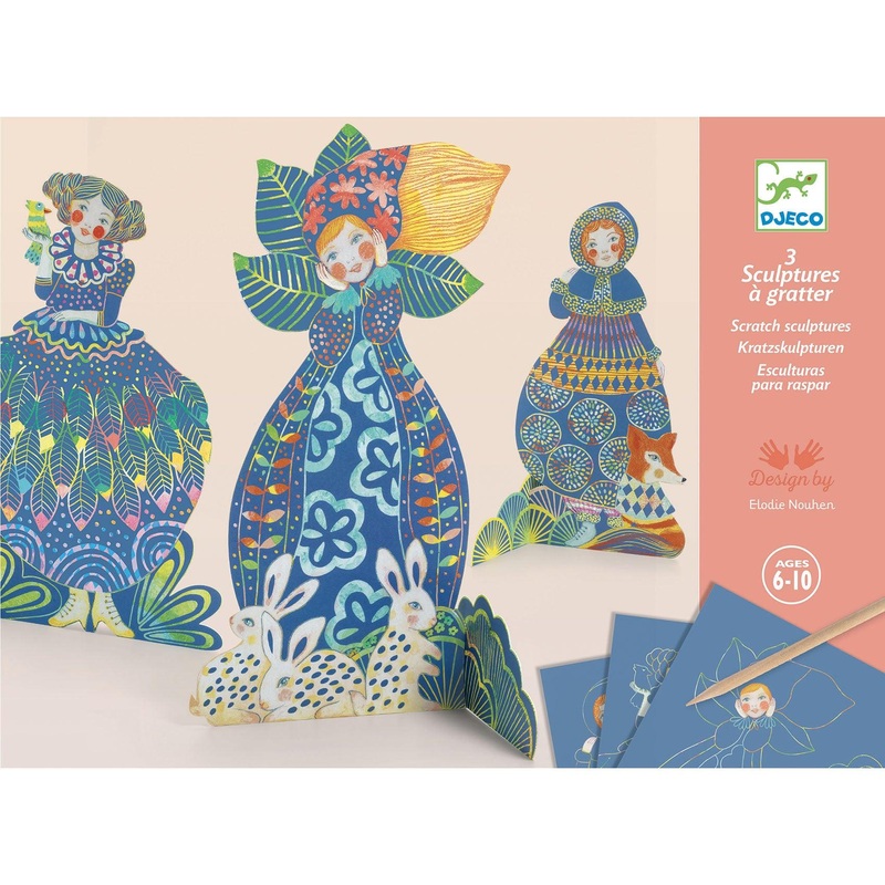 Cartes  gratter - Jolies Robes