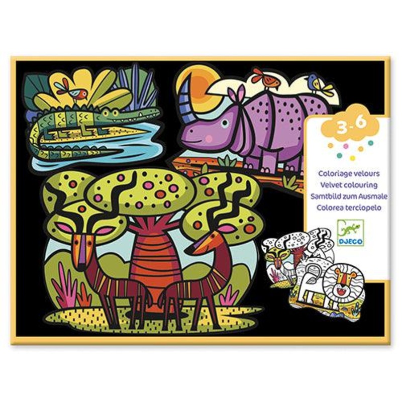 Coloriages - Animaux de la Savane