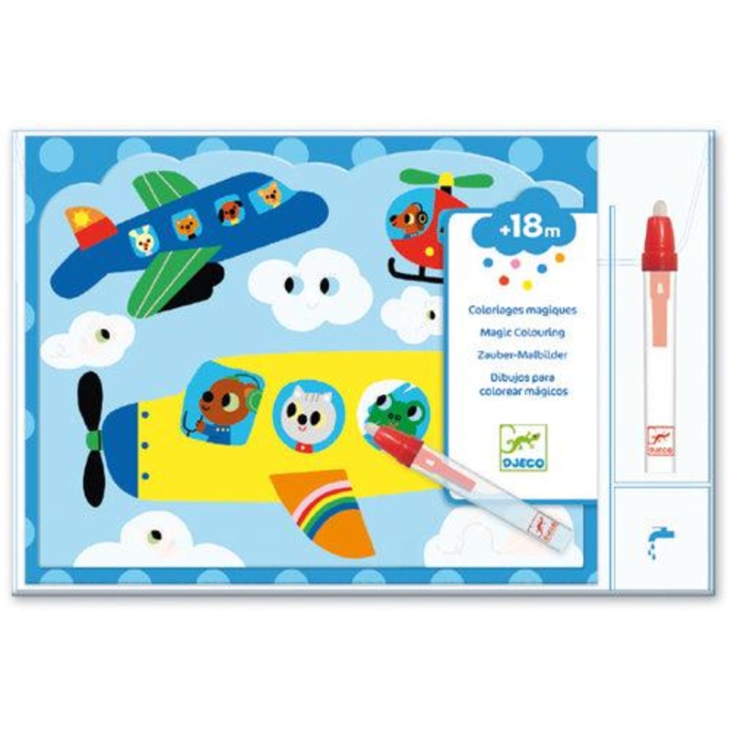 Coloriages magiques - Cach dans le ciel