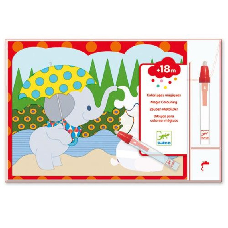 Coloriages magiques - Cach dehors