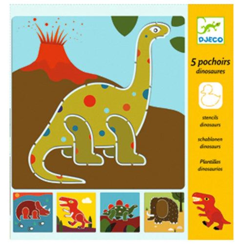 Pochoirs - Dinosaures