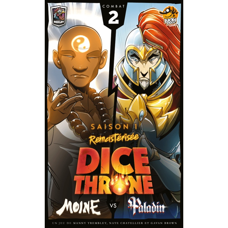 Dice Throne Saison 1 - Moine vs Paladin (Fr)