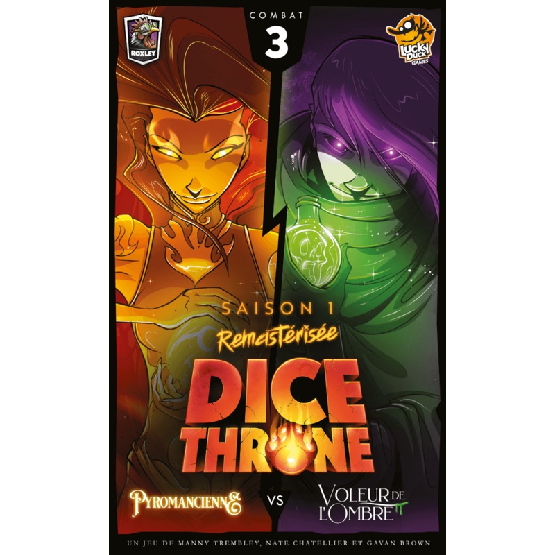 Dice Throne Saison 1 - Pyromancien vs Voleur (Fr)