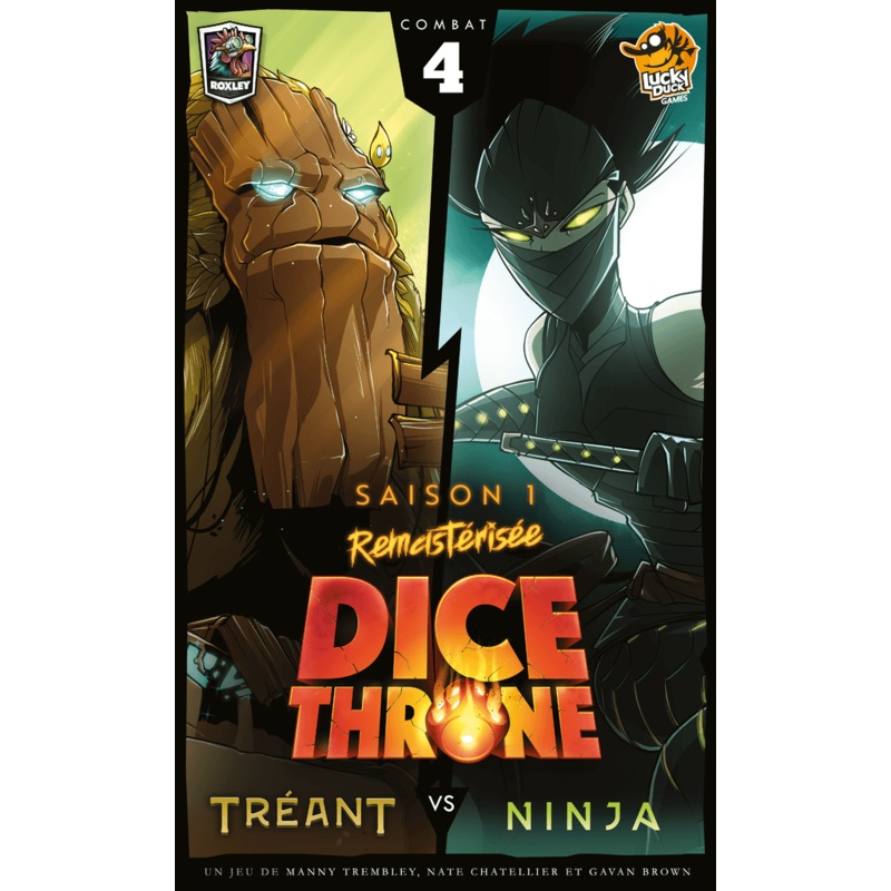 Dice Throne Saison 1 - Treant vs Ninja (Fr)