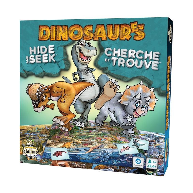 Cherche et Trouve - Dinosaures (Bil)