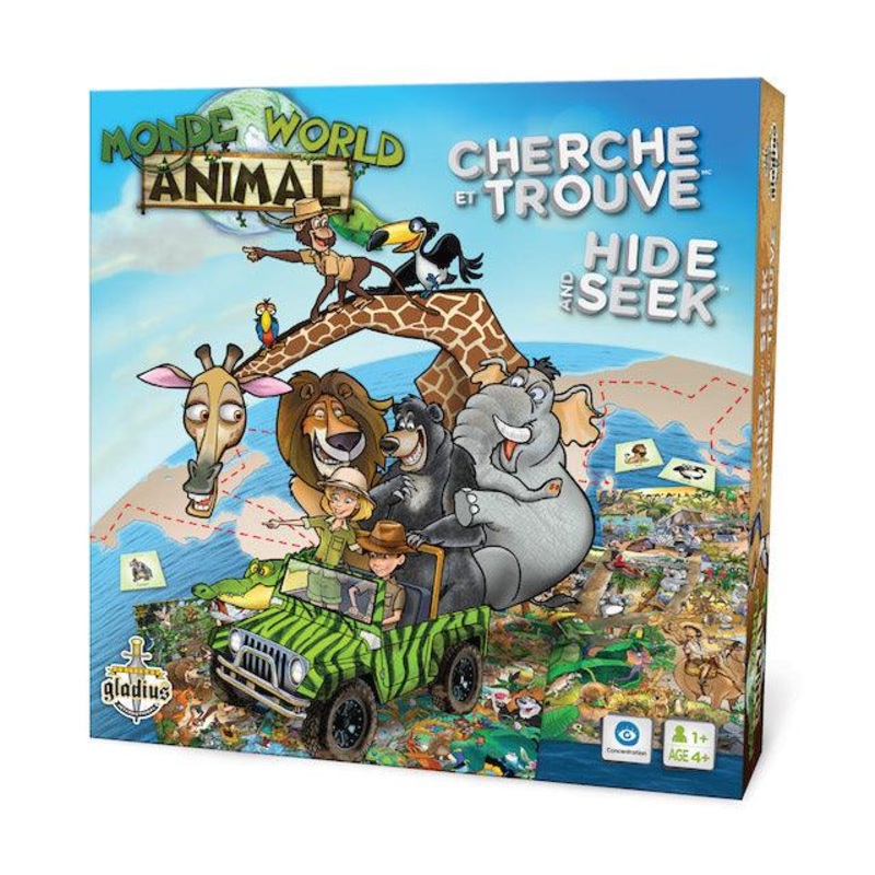 Cherche et Trouve - Monde Animal (Bil)