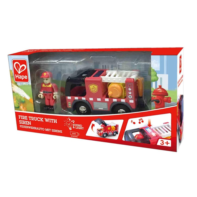 Camion de Pompiers avec Sirne