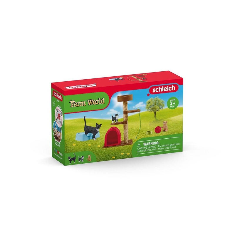 Aire de jeu pour chats adorables - Farm World