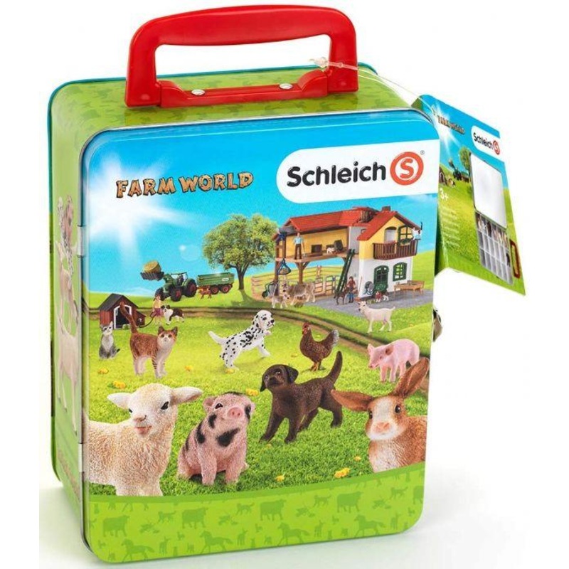 Coffret avec 6 bebes animaux - Farm World