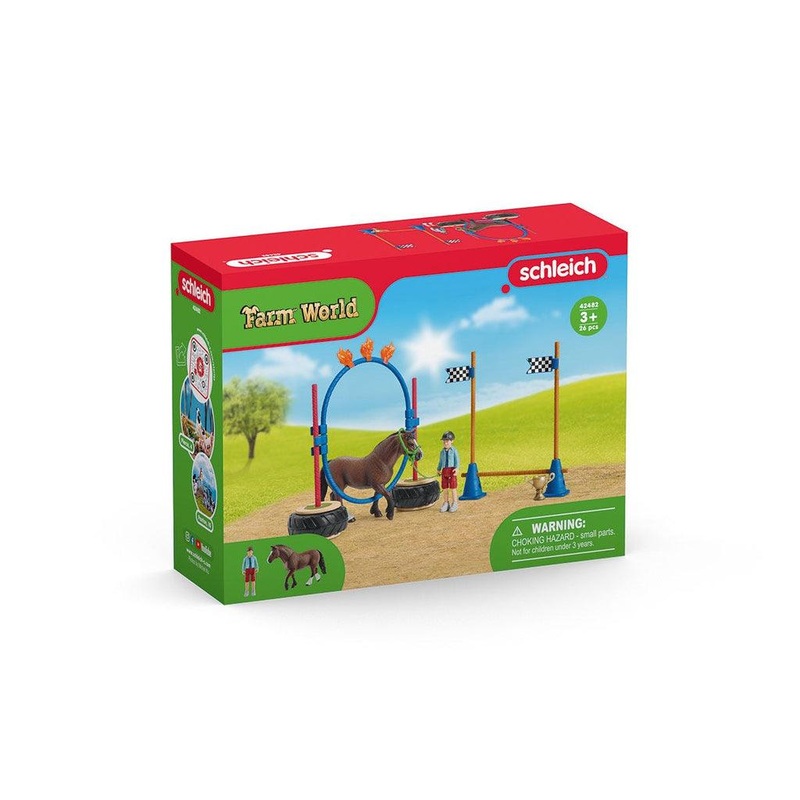 Course d'agility pour poney - Farm World