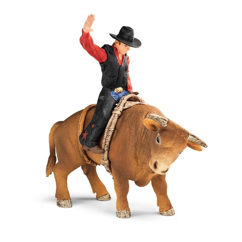 Cowboy avec un taureau