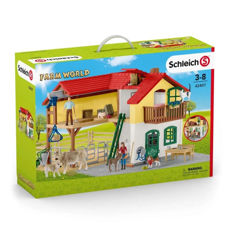 Ferme avec table et animaux - Farm World