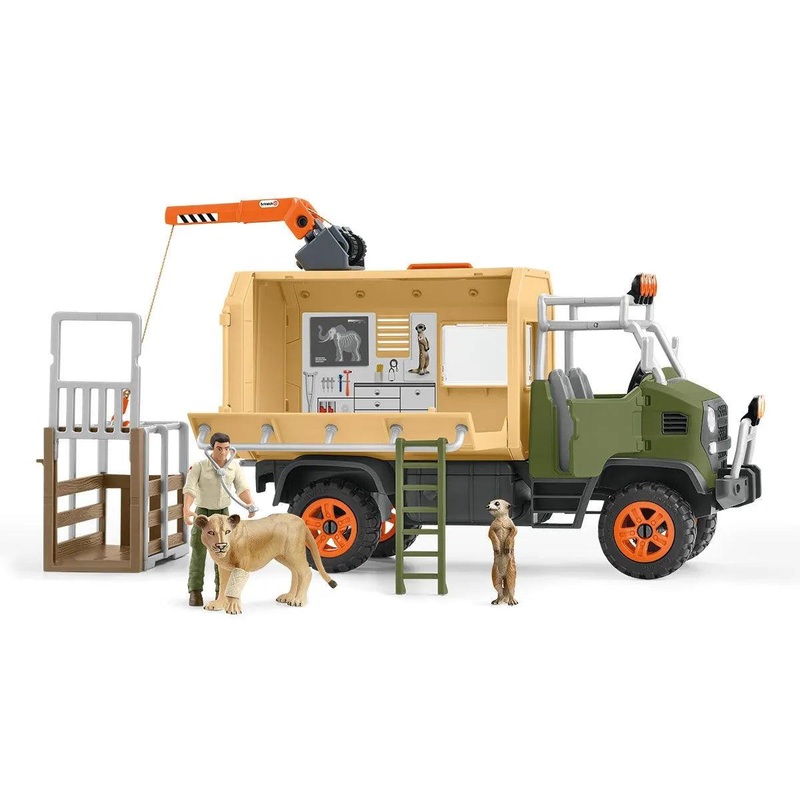 Gros camion sauvetage danimaux - Wild Life
