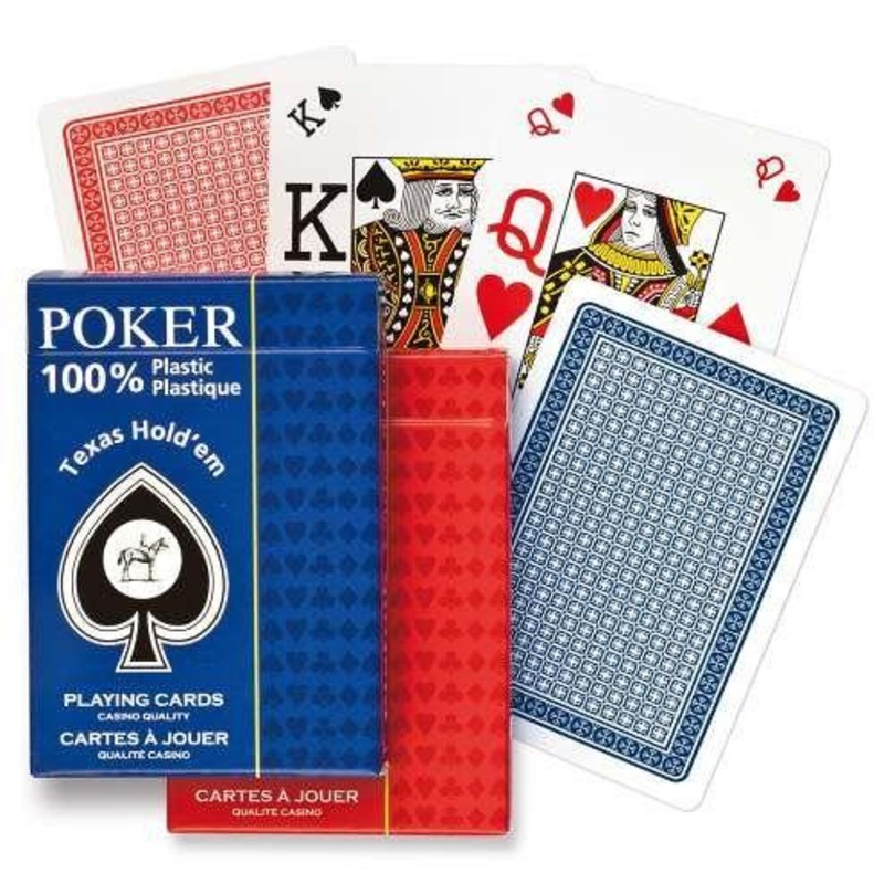 Cartes  Jouer de Poker 100% Plastique