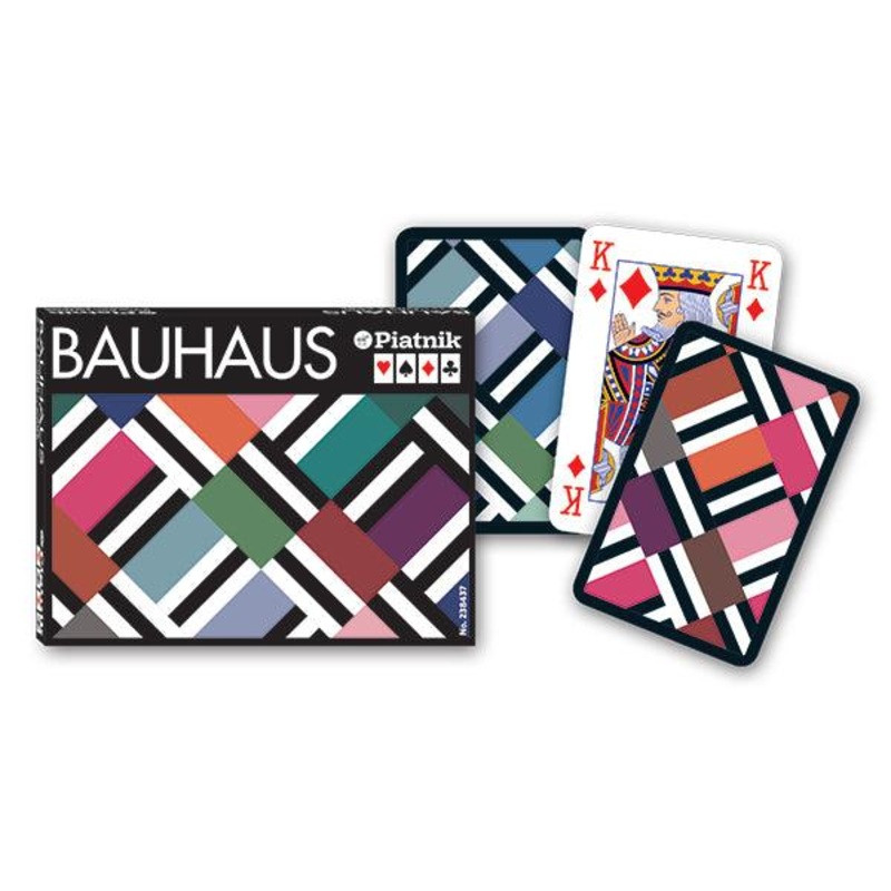 Cartes  Jouer - Jeu Double - Bauhaus