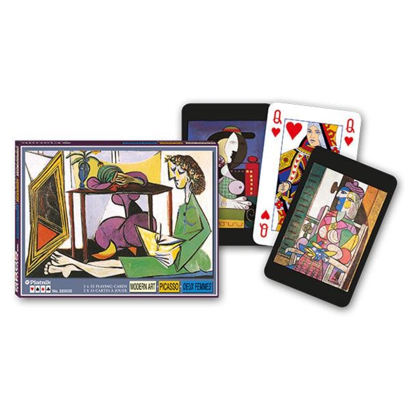 Cartes  Jouer - Jeu Double - Picasso  2 Femmes