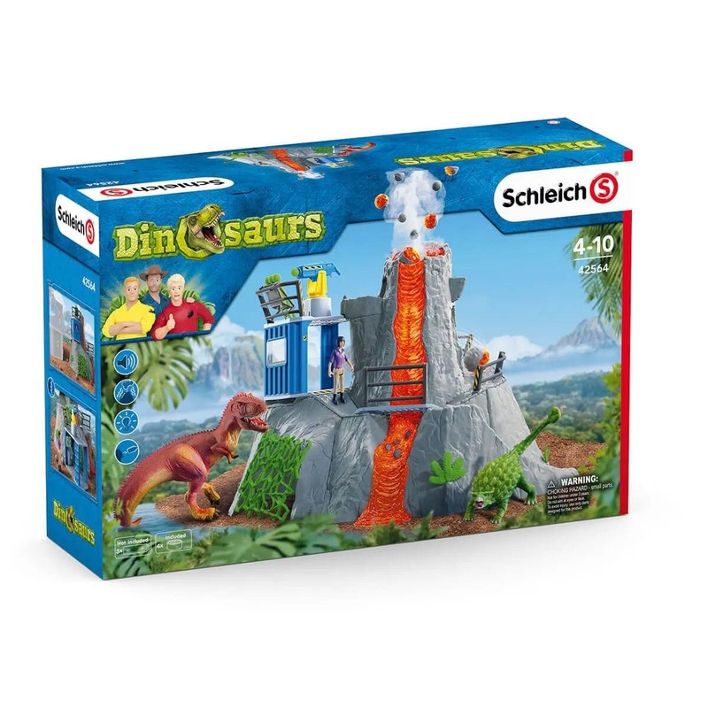 Expdition au grand Volcan - Dinosaure