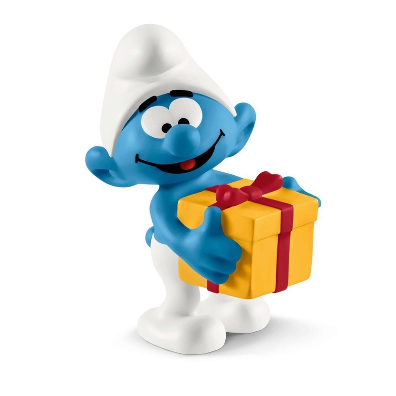 Schtroumpf avec cadeau