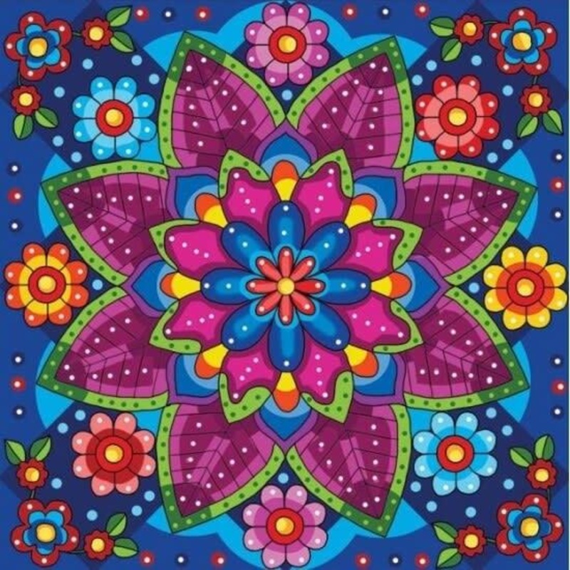 Mandala Fleuri
