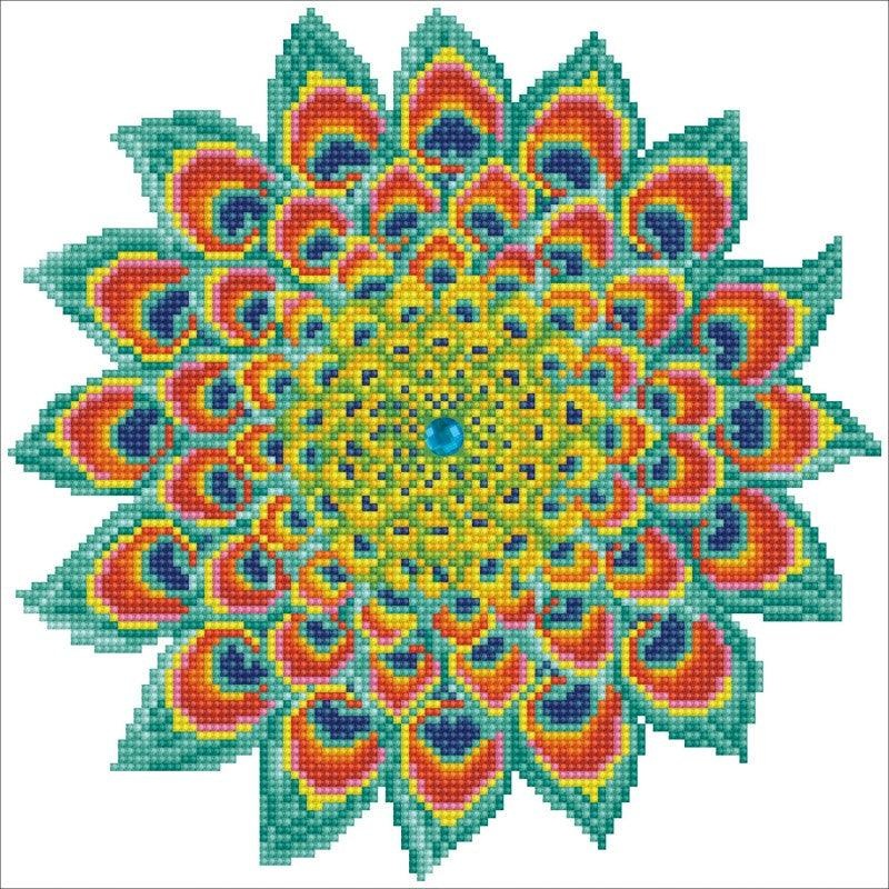 Peacock Mandala - Intermdiaire
