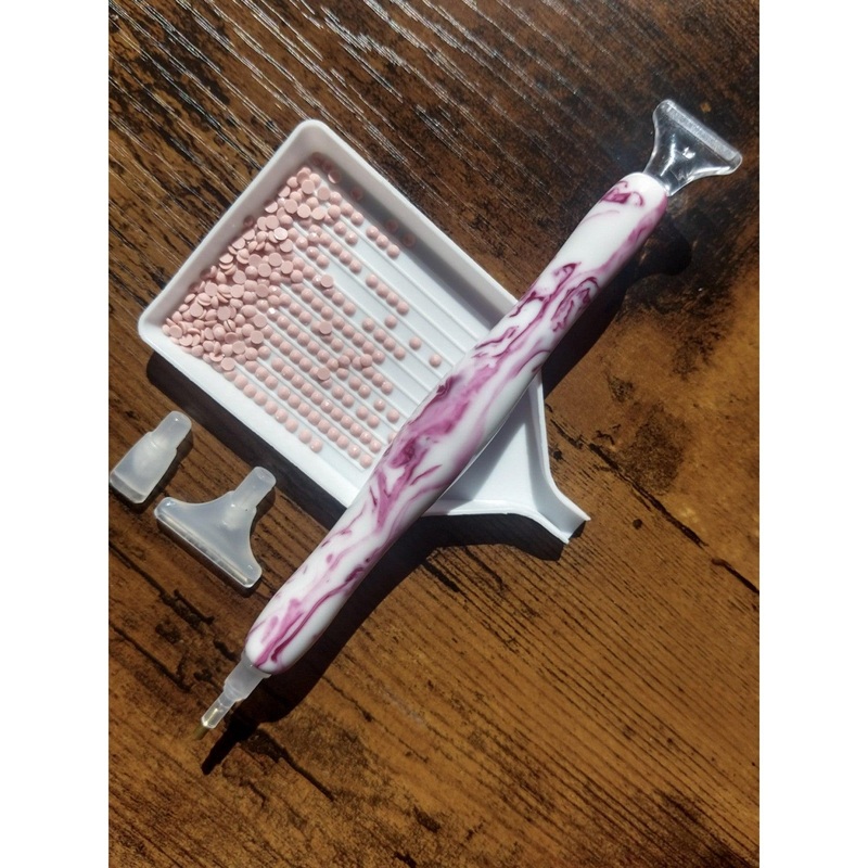 Stylet Marbre Rose