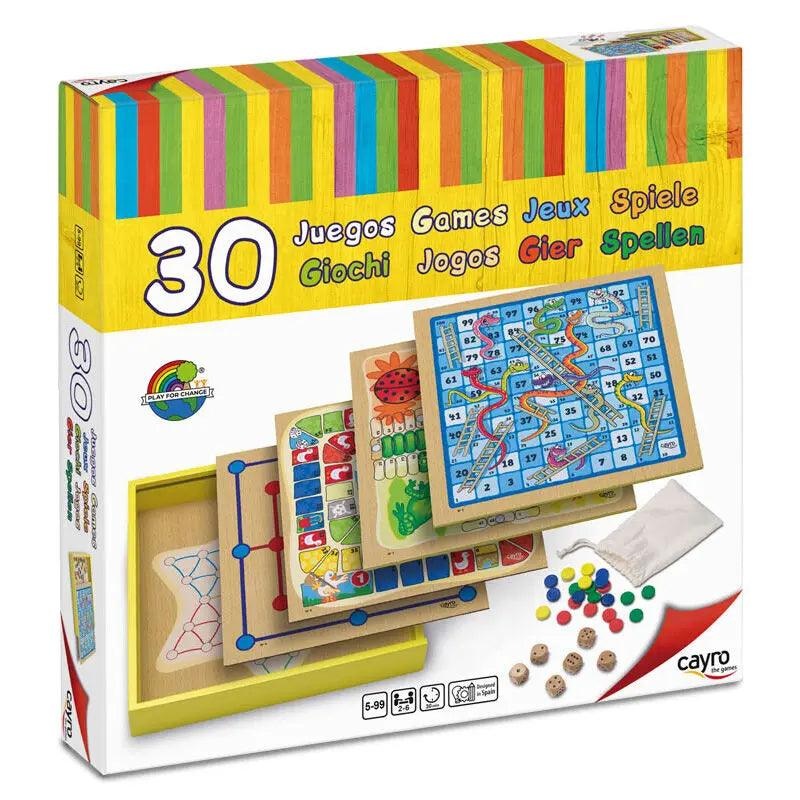 Cayro - 30 jeux en bois (Bil)