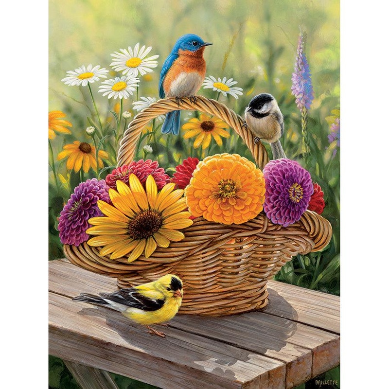 Bluebird and Bouquet  35 mcx