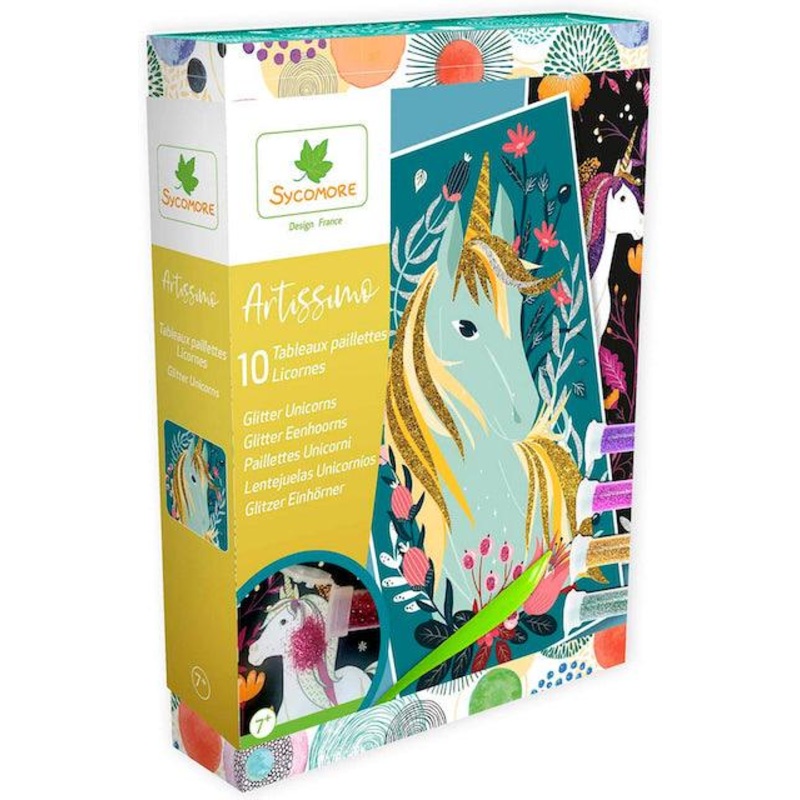 Artissimo - Tableaux  pailleter - Licornes