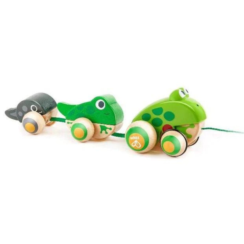 Famille de Grenouilles  Promener