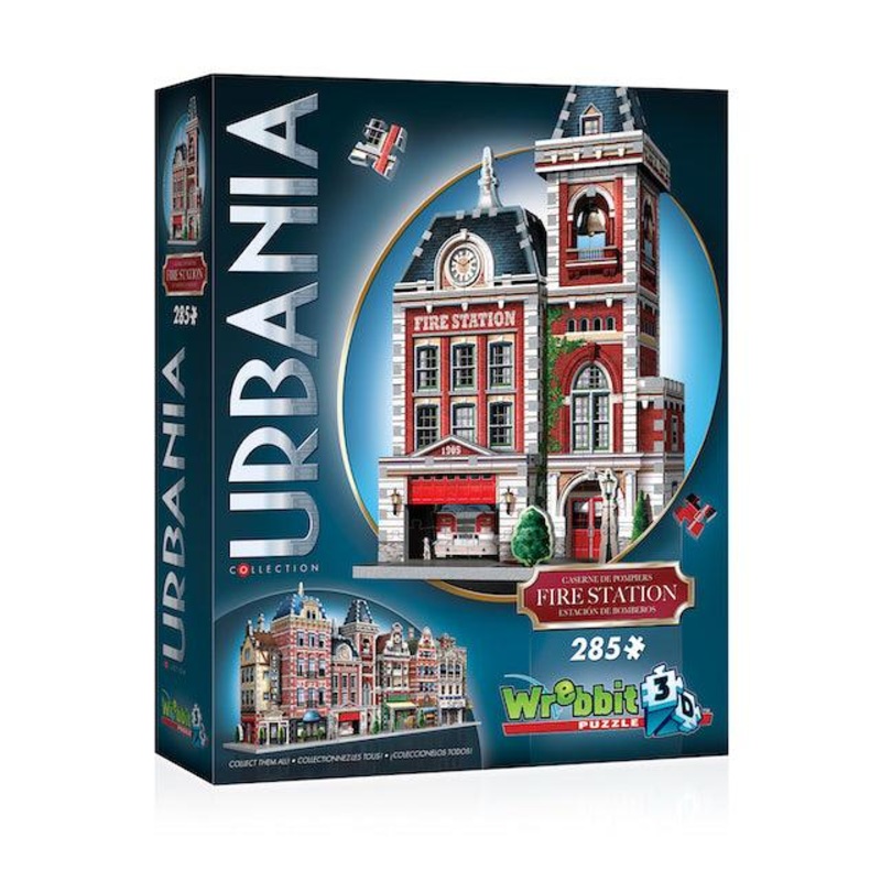 Caserne de Pompiers - Urbania - 285 mcx 3D