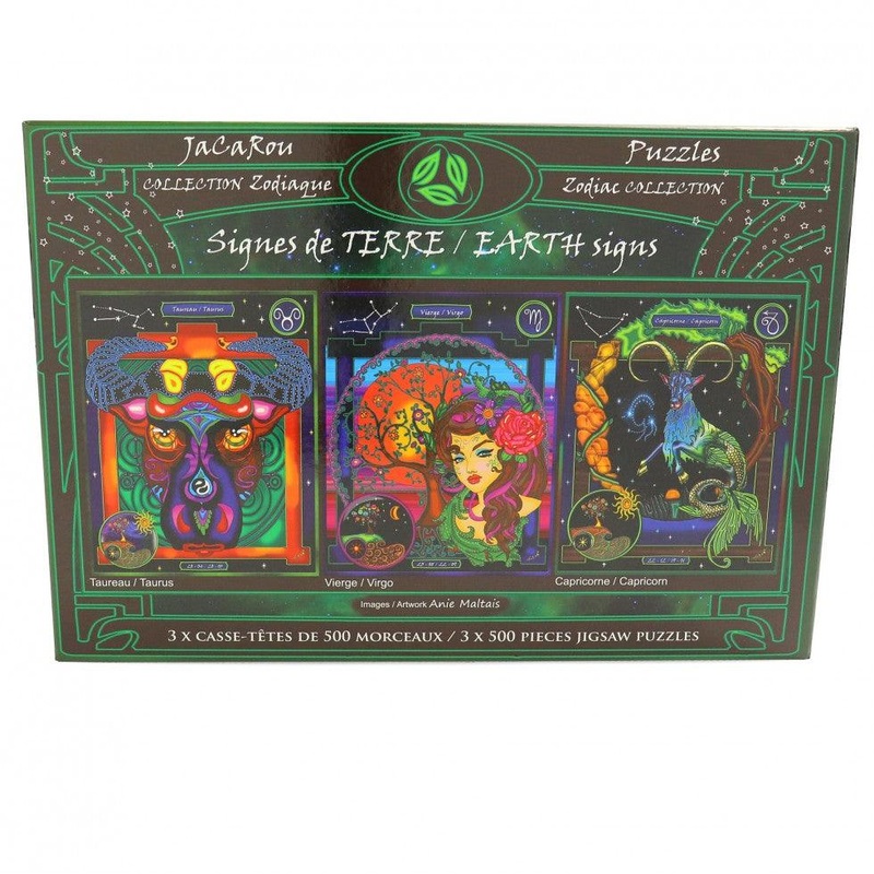 Collection Zodiaque : Signes de terre - 3 x 500 mcx