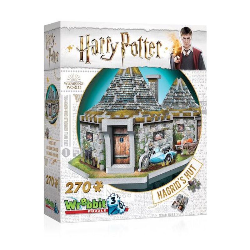 La Cabanne de Hagrid - Harry Potter - 270 mcx 3D