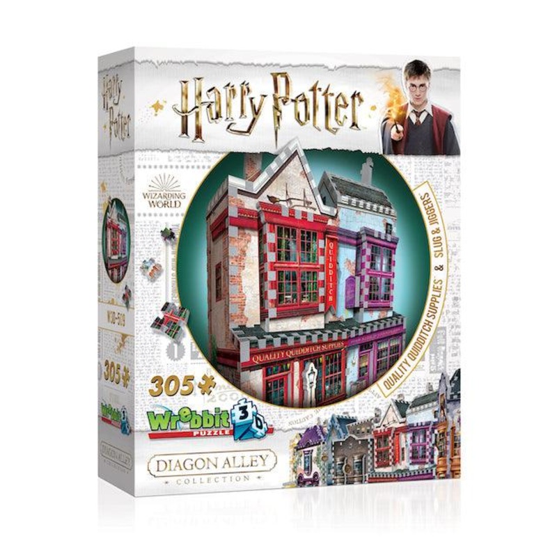 Magasin daccessoires de Quidditch et Slug & Jiggers - Harry Potter - 305 mcx 3D