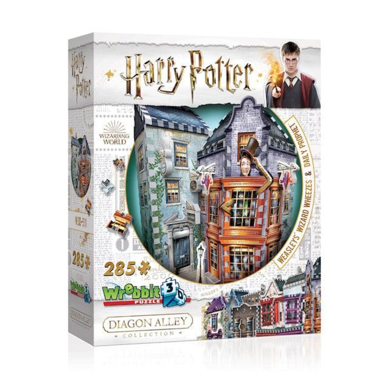 Weasley - Farces pour sorciers factieux et La Gazette du sorcier - Harry Potter - 285 mcx 3D