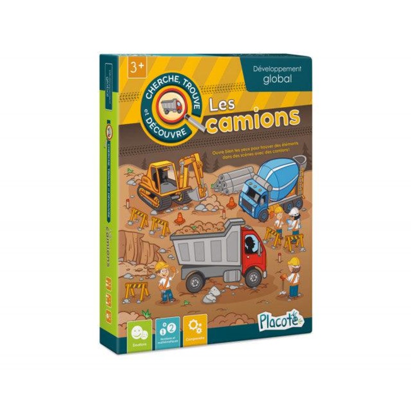 Cherche  Trouve et Dcouvre - Les Camions (Fr)
